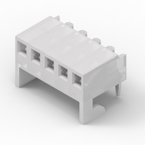 CJT/深圳长江连接器 矩形连接器 - 针座 - 插座/母插口 B2541AW-6P