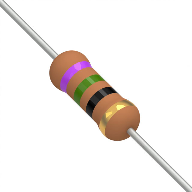 VISHAY INTERTECHNOLOGY 通孔电阻 PR01000107509JA100