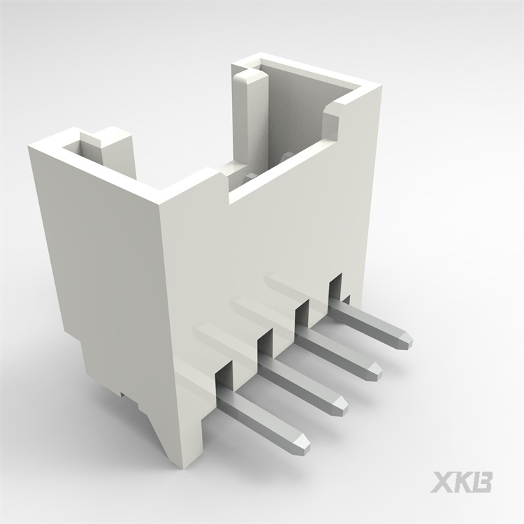 XKB CONNECTIVITY/中国星坤 矩形连接器 - 针座 - 公插针 X2011WR-04A-N0SN
