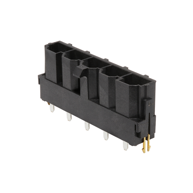 MOLEX 矩形连接器 - 针座 - 公插针 428195222