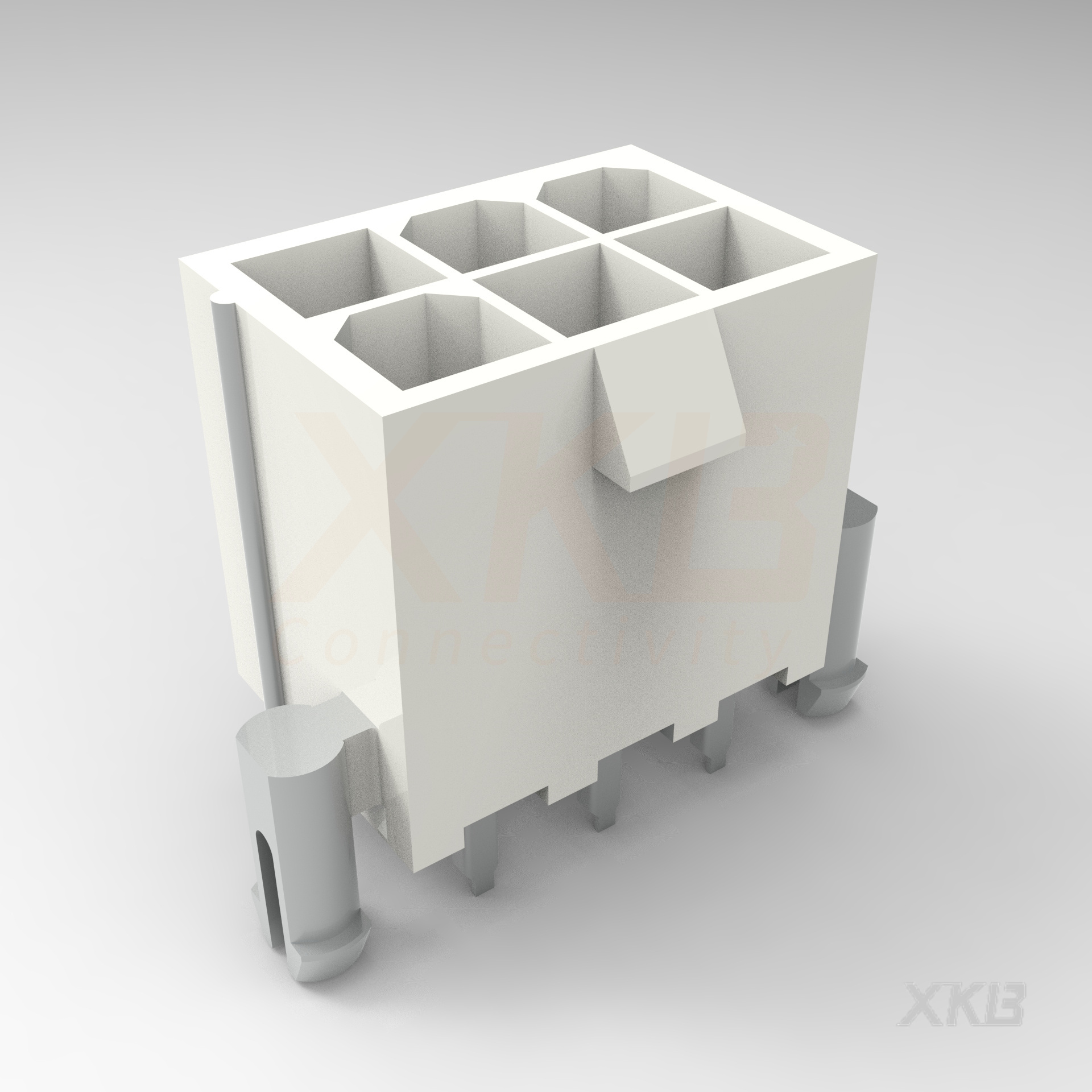 XKB CONNECTIVITY/中国星坤 矩形连接器 - 针座 - 公插针 X9357WV-2x03FS-N2SN
