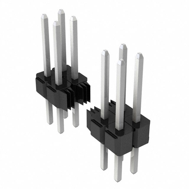 3M 矩形连接器 - 针座 - 公插针 929710-10-36