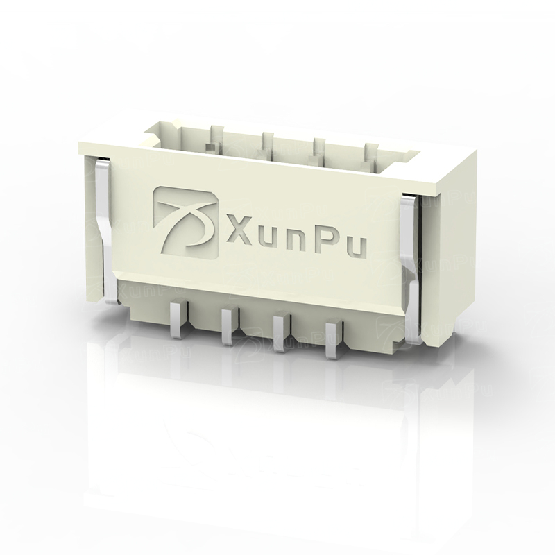 XUNPU/台湾讯普电子 矩形连接器 - 板载/直接线对板 WAFER-0.8-4PLB
