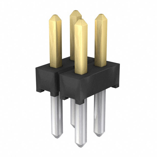 SAMTEC 矩形连接器 - 针座 - 公插针 TMM-102-03-S-D