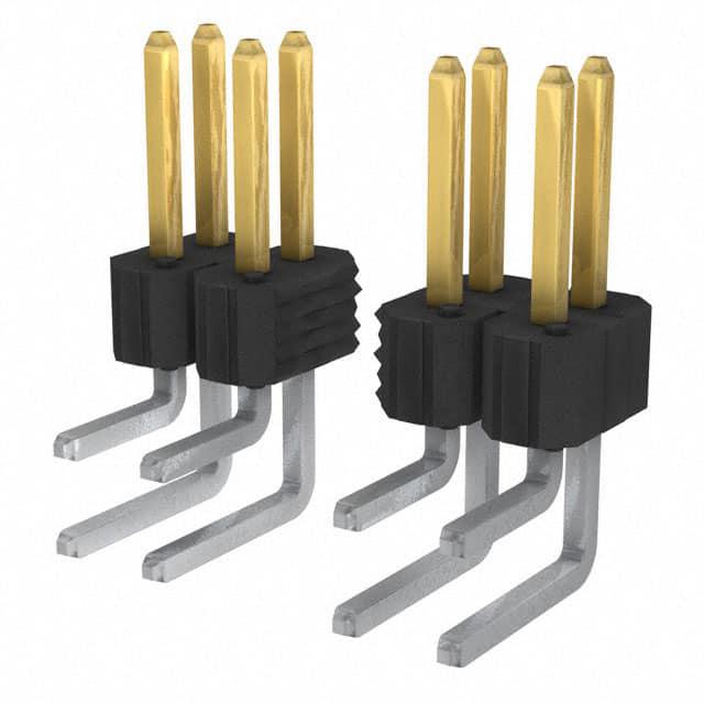 AMPHENOL 矩形连接器 - 针座 - 公插针 68697-126HLF