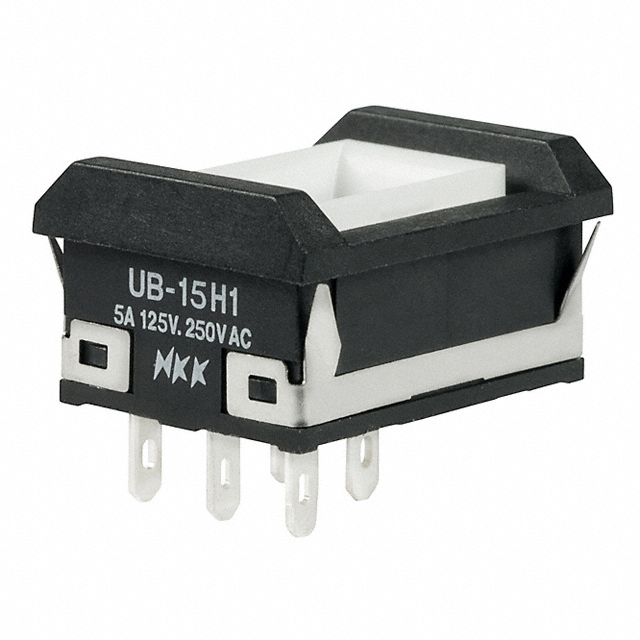 NKK SWITCHES 按钮开关 UB15NBKW015F