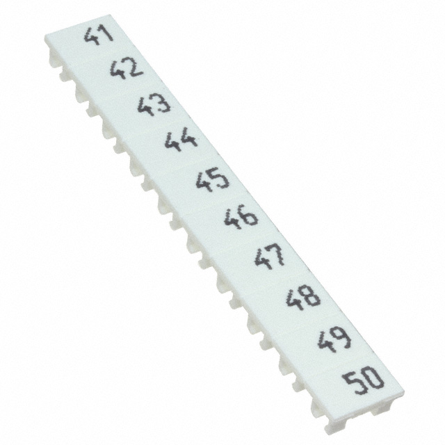 OMRON/欧姆龙 接线座- 配件 - 标记条 XW5Z-S4.0LB-41-50