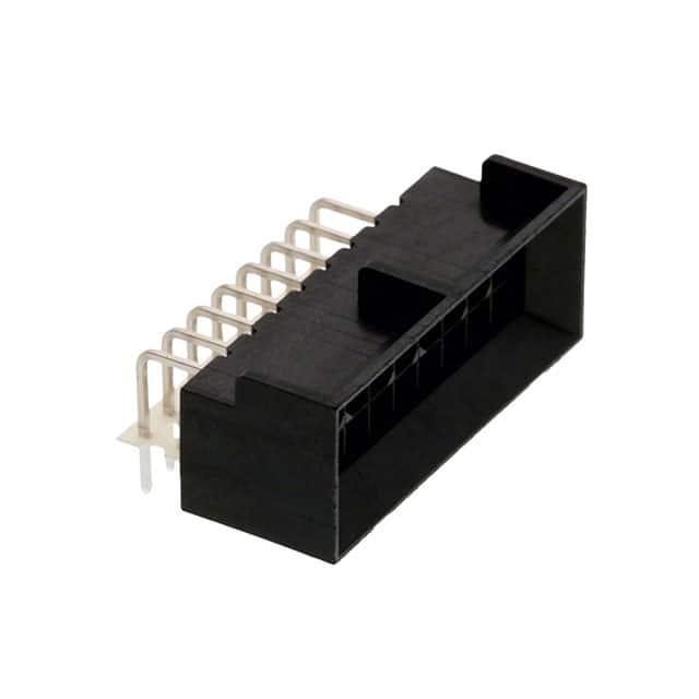 MOLEX 矩形连接器 - 针座 - 公插针 444281602