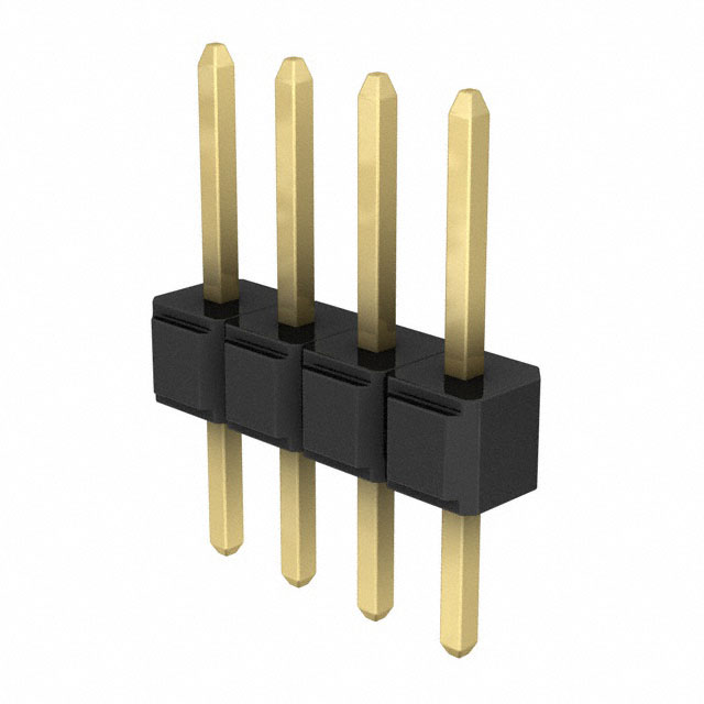 3M 矩形连接器 - 针座 - 公插针 929647-09-04-I