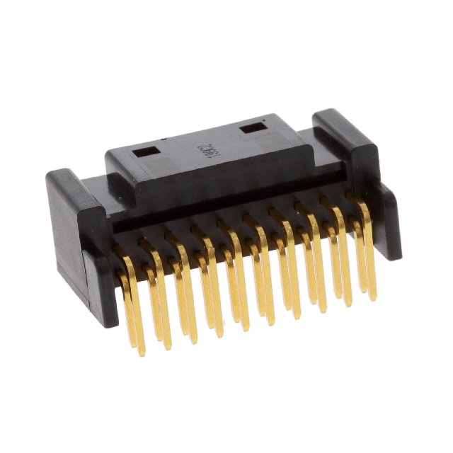 HIROSE ELECTRIC 矩形连接器 - 针座 - 公插针 DF51K-20DP-2DS(805)