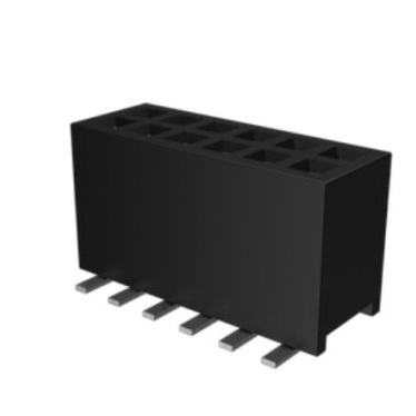 AMPHENOL 矩形连接器 - 针座 - 插座/母插口 20021321-00014C1LF