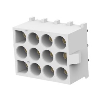 TE CONNECTIVITY 矩形连接器 - 针座 - 插座/母插口 350836-4