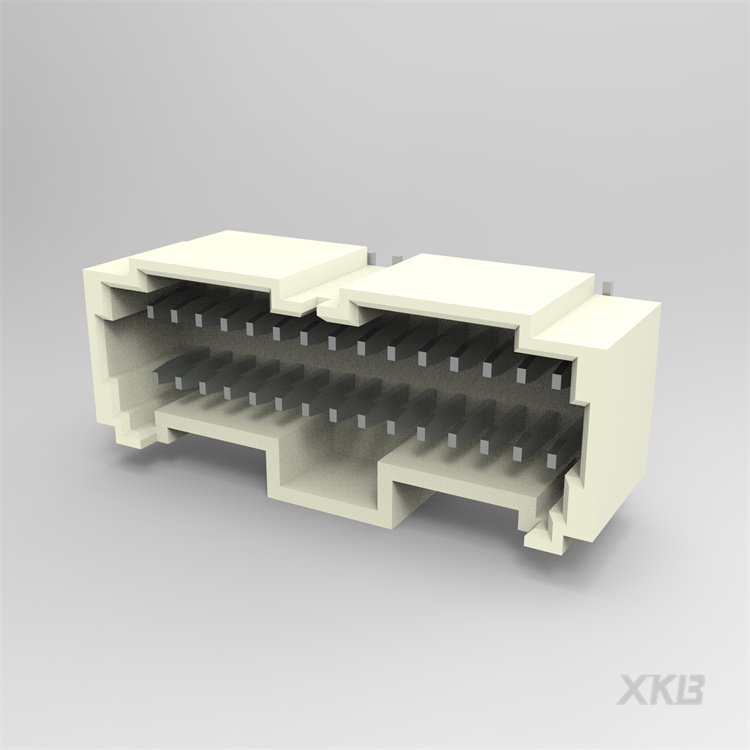 XKB CONNECTIVITY/中国星坤 矩形连接器 - 板载/直接线对板 X1004WVS-2x15-9TV01