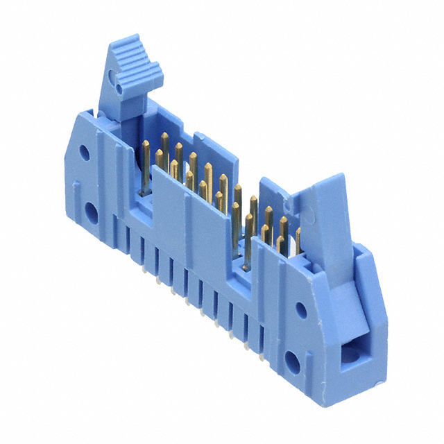 TE CONNECTIVITY 矩形连接器 - 针座 - 公插针 2-5499160-4