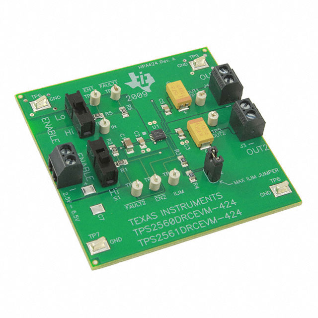 TEXAS INSTRUMENTS 评估、开发板开发工具 TPS2561DRCEVM-424
