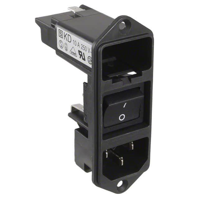 SCHURTER 电源接入连接器 - 输入/输出/模块 KD13.1101.151