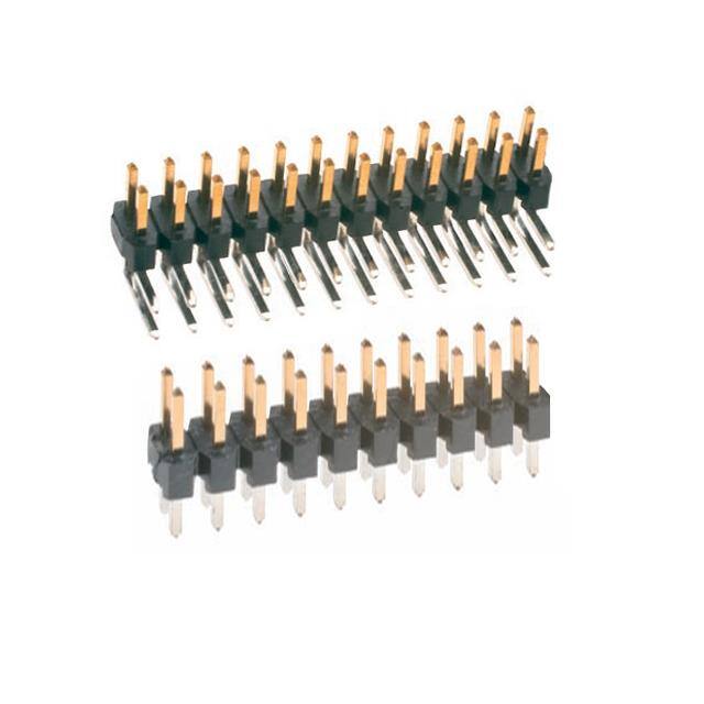 3M 矩形连接器 - 针座 - 公插针 951212-8622-AR