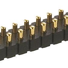 PRECI-DIP 矩形连接器 - 弹簧式 813-S1-006-30-017191