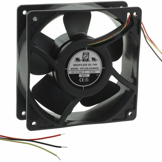 ORION FANS 风扇和热管理 OD1238-24HB02A