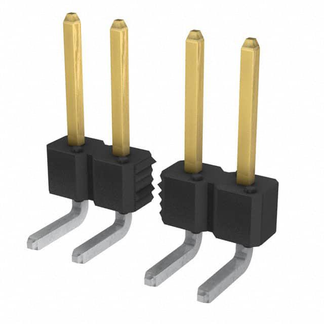 AMPHENOL 矩形连接器 - 针座 - 公插针 77315-124-12LF