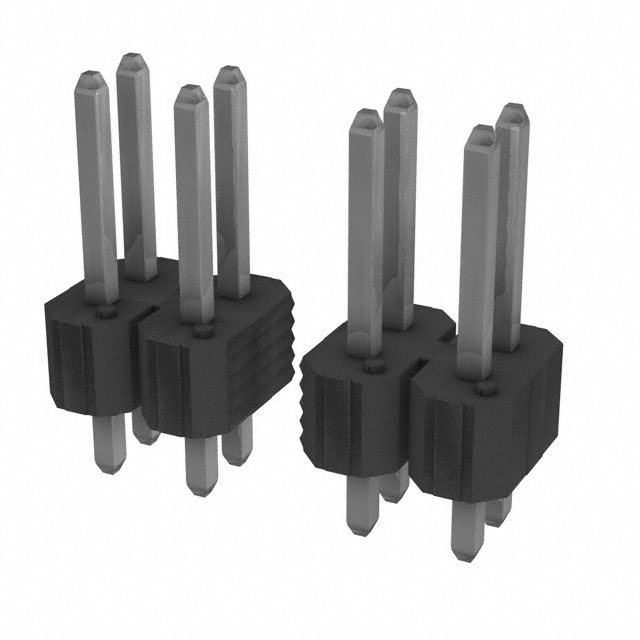 AMPHENOL 矩形连接器 - 针座 - 公插针 67996-424HLF