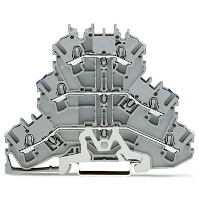 WAGO 接线座- Din 轨道/通道 2002-3218