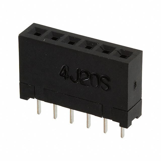 HIROSE ELECTRIC 矩形连接器 - 针座 - 插座/母插口 HIF3H-6SA-2.54DSA(71)