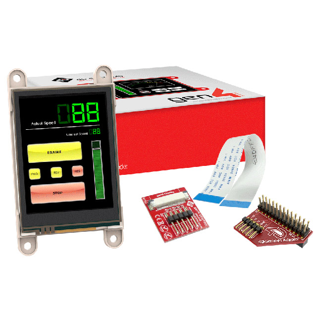 4D SYSTEMS LED显示器件 GEN4-ULCD-43D-SB-PI