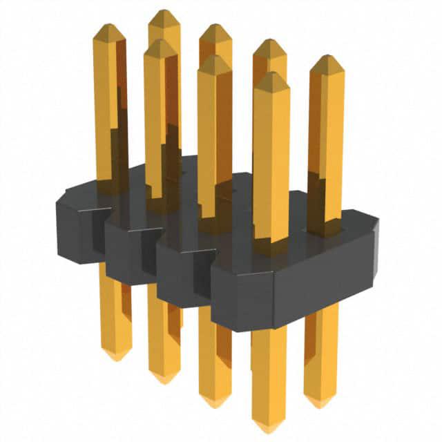 SULLINS CONNECTOR SOLUTIONS 矩形连接器 - 针座 - 公插针 GRPB042VWVN-RC