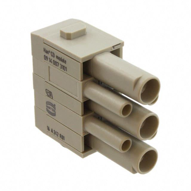 HARTING 重载连接器 - 插件/模块 09140073101