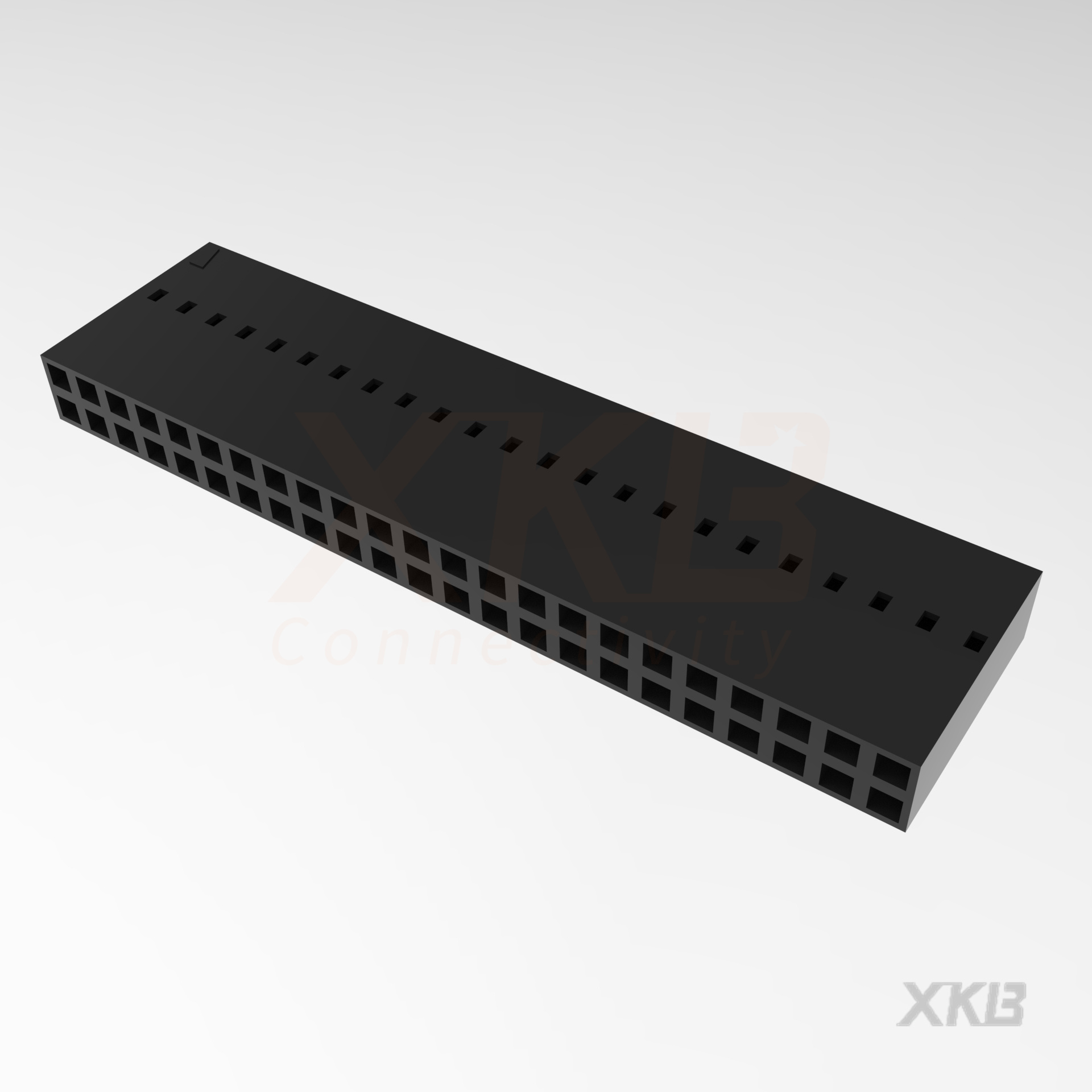 XKB CONNECTIVITY/中国星坤 矩形连接器 - 板载/直接线对板 X9555H-2x23E3-PT