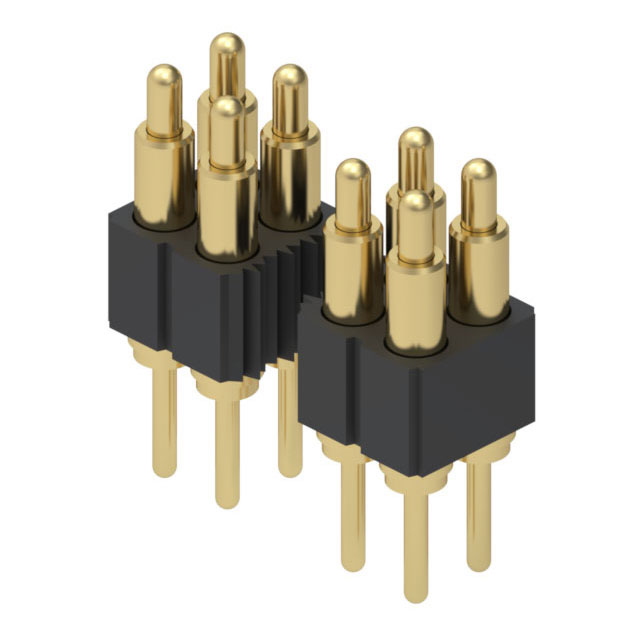 MILL-MAX 矩形连接器 - 弹簧式 838-22-020-10-001101