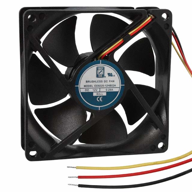 ORION FANS 风扇和热管理 OD9225-12HB02A