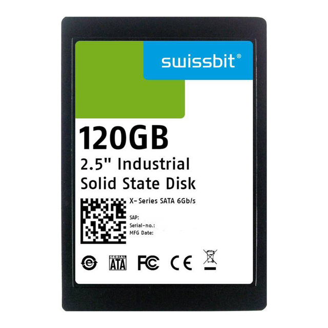 SWISSBIT 固态硬盘(SSD) SFSA120GQ1AA4TO-I-LB-216-STD