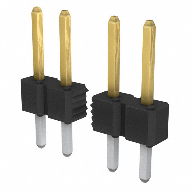 AMPHENOL 矩形连接器 - 针座 - 公插针 77311-102-09LF