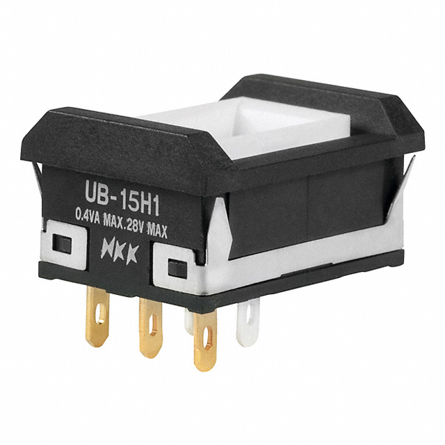 NKK SWITCHES 按钮开关 UB15NBKG015F