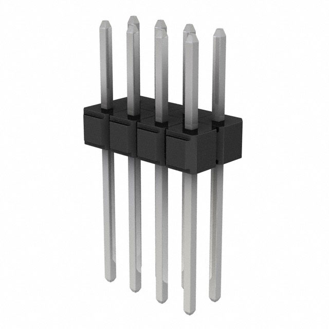 3M 矩形连接器 - 针座 - 公插针 929836-03-04