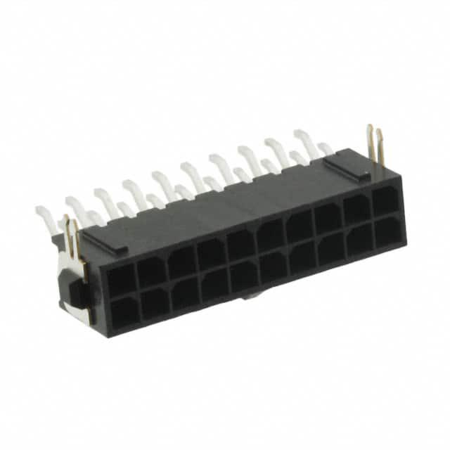 TE CONNECTIVITY 矩形连接器 - 针座 - 公插针 5-794626-0