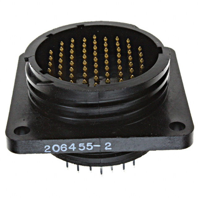 TE CONNECTIVITY 圆形连接器 206455-2