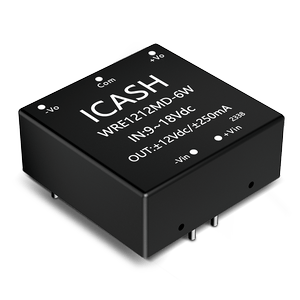 ICASH/微高电子 DC-DC模块 WRE1212MD-6W