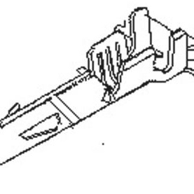 MOLEX 矩形连接器 - 触头 35728-0201