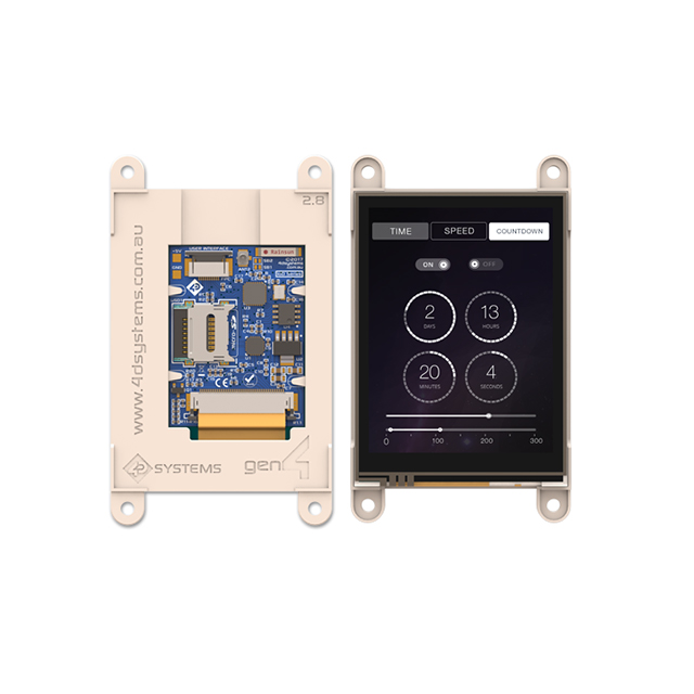 4D SYSTEMS LED显示器件 GEN4-IOD-28T