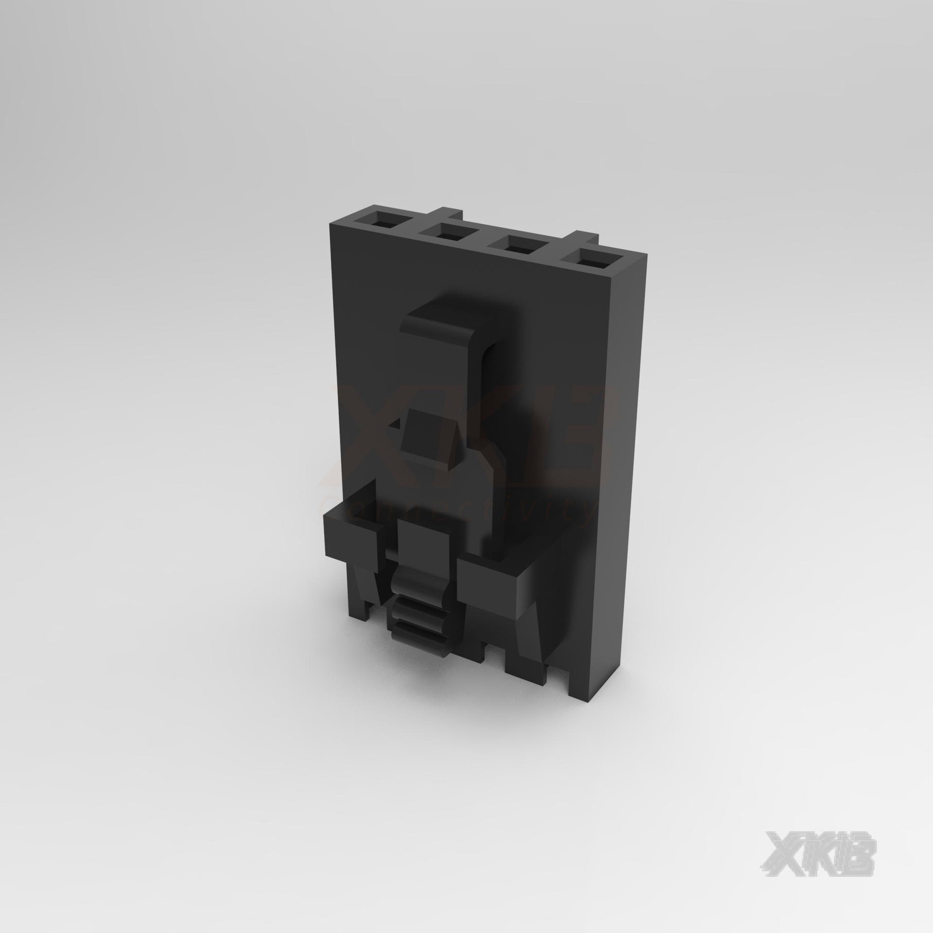 XKB CONNECTIVITY/中国星坤 矩形连接器 - 外壳 X9556H-04B-N0