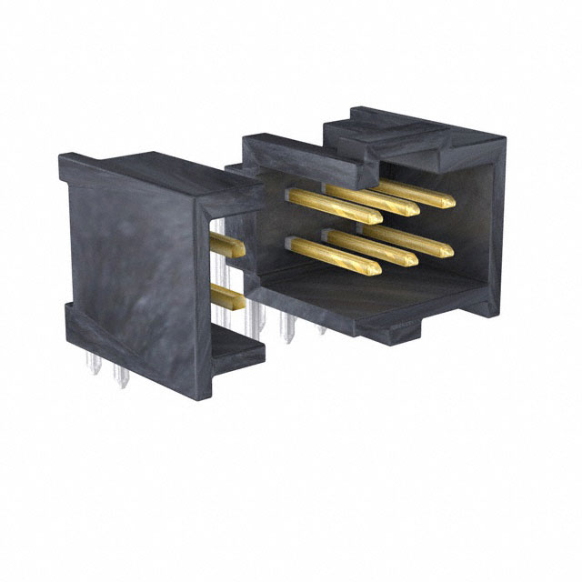 MOLEX 矩形连接器 - 针座 - 公插针 901303234