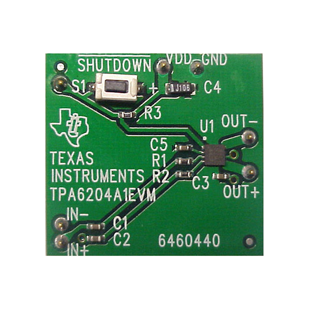 TEXAS INSTRUMENTS 评估、开发板开发工具 TPA6204A1EVM
