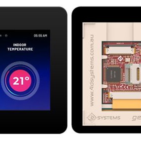 4D SYSTEMS LED显示器件 GEN4-ULCD-28D-CLB