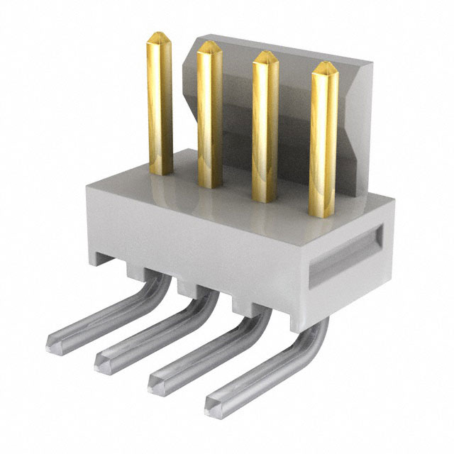 MOLEX 矩形连接器 - 针座 - 公插针 0022122046