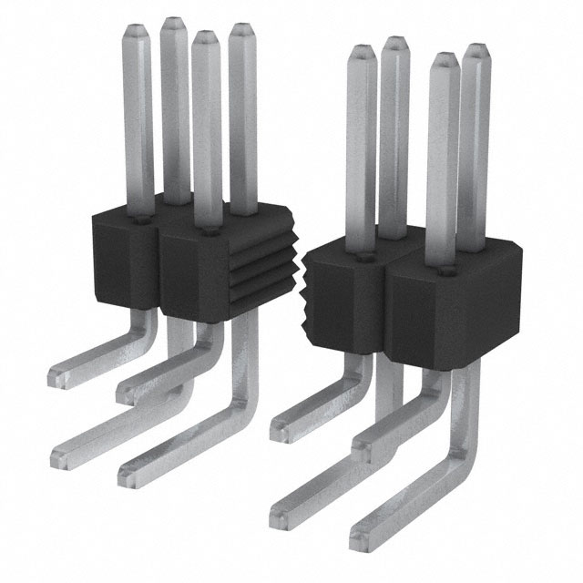 AMPHENOL 矩形连接器 - 针座 - 公插针 77317-404-66LF