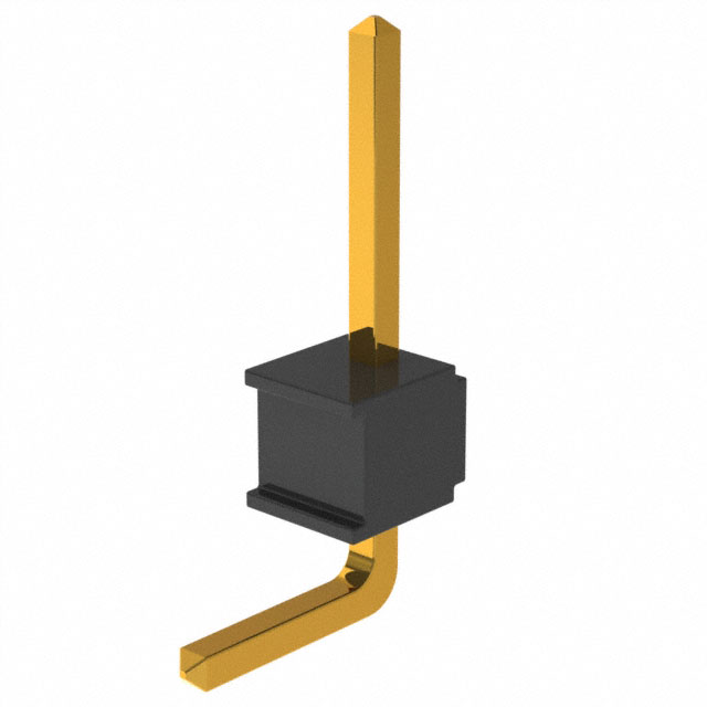 3M 矩形连接器 - 针座 - 公插针 929648-01-01-I