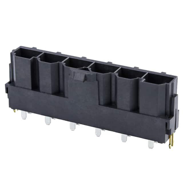MOLEX 矩形连接器 - 针座 - 公插针 428196224